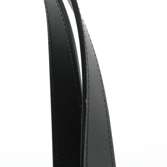 Prada Bag Leather Nero Nylon Tote Black 2WAY - Picture 8 of 9